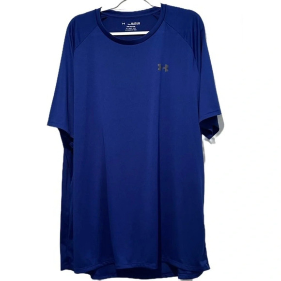 Under Armour Men's 3XL Royal Blue Athletic Shirt - Picture 2 of 4
